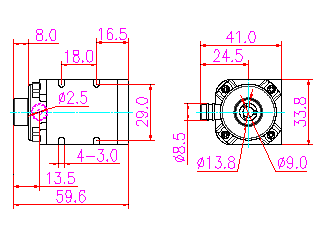 ZL32-04加湿机水泵平面图
