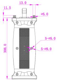 ZL50-20SP无刷直流水泵平面图.png